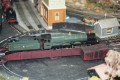 No.32 'Valandil' sits on the turntable at Michel Delving. In the top left of the image is No.25 'Elanor of Westmarch'.